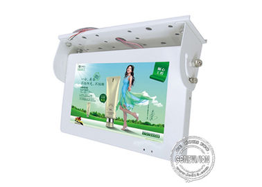 Biała szyna kolorów Digital Signage Display / Android System Ekran LCD z modułem 4G