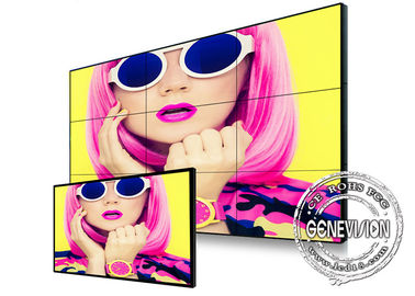 Matrix Daisy Chain 55-calowy Ultra wąski ramka Digital Signage Ściana wideo HDMI 450nits Ściana wideo monitor LCD