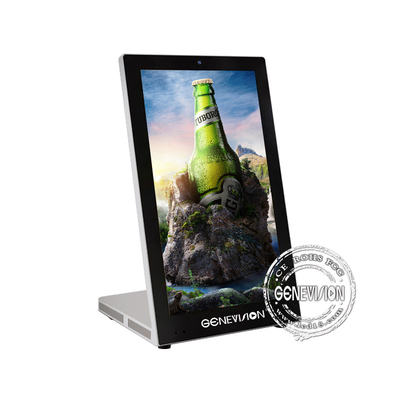 15.6 cala L kształt pojemnościowy dotykowy All-in-one Countertop Digital Signage Touch Advertising Player