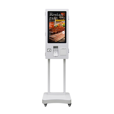 24calowy Android 11 Mall Fast Food Samoobsługa Kiosk Zamówienia Ekran dotykowy Kiosk płatności Parking