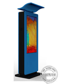Wolnostojący 55-calowy ekran dotykowy Kiosk Stand High Brightness 2500nits With Shelter