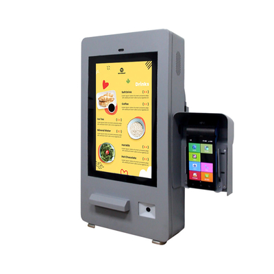 32 cali Wysoka jasność IP65 wodoodporny Kiosk płatniczy z drukarką QR Code Scanner