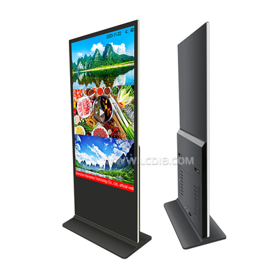 55-calowy ekran dotykowy 4K Kiosk Wewnętrzny interaktywny totem edukacyjny dla kampusu
