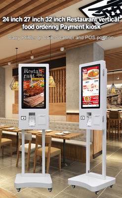 32-calowy samoobsługowy ekran dotykowy z aluminiową powłoką Wi-Fi Kiosk