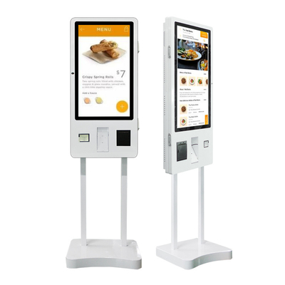 32-calowy samoobsługowy kiosk kasowy z aluminiową obudową