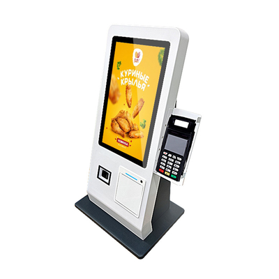 15,6-calowy stacjonarny kiosk restauracyjny Samoobsługowy terminal automatyzacji zamów płatność