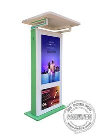 55-calowy promocyjny system Android Outdoor Digital Signage Stojak podłogowy Wodoodporny ekran dotykowy LCD Interaktywny kiosk