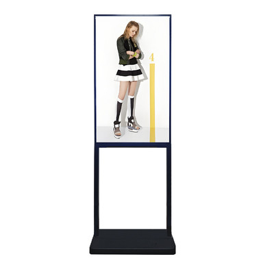 Android 7.1 System 43' Wi-Fi Kiosk cyfrowego sygnalizacji dla wejścia do sklepu z opcjonalnym wyświetlaczem dwustronnym