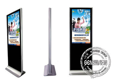 Zaciski ekranu dotykowego na podczerwień 10 Reklam LCD Stojak na komputer dotykowy z kamerą do rozpoznawania twarzy
