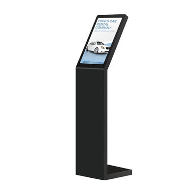 21.5 Inch Self Service Cyfrowy Interaktywny Kiosk Informacyjny L Typ Pionowy Ekran dotykowy Kiosk