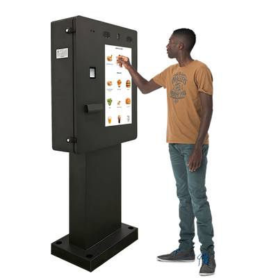 Kamera Mikrofon POS Drukarka kod QR skaner Kiosk płatności samoobsługowych