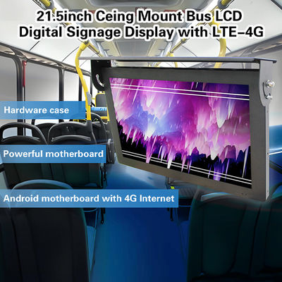 29-calowy wyciągnięty bar sufit montaż autobusu Wi-Fi Digital Signage Android Wireless Networking Digital Lcd Monitor Z opcją 4G