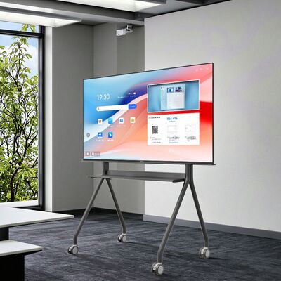Komercyjny duży ekran wyświetlacza konferencyjnego do spotkań, wyświetlacz LCD, system Android, monitor 4K UHD