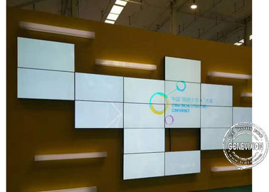 Nieregularny kształt Ściana wideo Digital Signage Bezramowy monitor LCD 55 