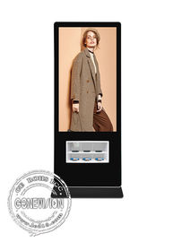 Sprzedaż hurtowa Popularny stand model cienkiego 43-calowego wyświetlacza reklamowego Kiosk Digital Signage wifi stacja ładowania telefonów komórkowych