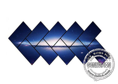 Dissymmetry Bezproblemowa ściana wideo LED 43-65 calowy monitor LCD z Androidem Wifi Security
