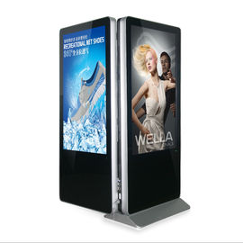 Wewnętrzny dwustronny kiosk Digital Signage Ekran LCD 55 '' do reklamy w centrum handlowym