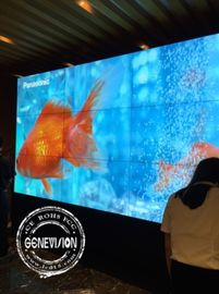 Ultra wąska ramka Ściana wideo Digital Signage Ekran LCD Bez szwu 0,44 mm 55 cali wewnątrz