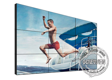 500 nitów naścienny Digital Signage 46 '' 55 '' Original 3 * 3 Indoor Exhibition 3,5 mm Bezel