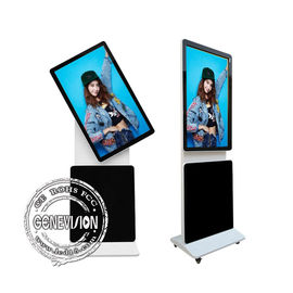 Obróć 55-calowy ekran dotykowy Kiosk Digital Signage Android Media reklamowe Wifi Stojak podłogowy 3g
