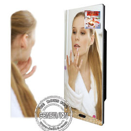 Rozdzielczość 1920 * 1080 Ścienny wyświetlacz LCD 43-calowy Magic Mirror AD Player 450 nitów