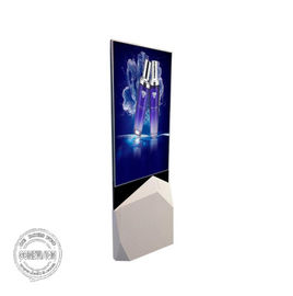 OLED Kiosk Digital Signage Ultra Slim Transparentny dwustronny 500 nitów na wystawę