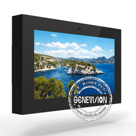 Naścienny wodoodporny Digital Signage 43 cale Hd 1080P Chłodzenie wentylatora IP65 2000cd
