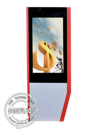 Dostosowany ekran dotykowy Zewnętrzny cyfrowy oznakowanie IP65 Wodoodporny kiosk LCD na ulicy