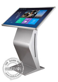 Bank Self Service Interaktywny wyświetlacz Płaski ekran dotykowy Informacje Kiosk 42 ''