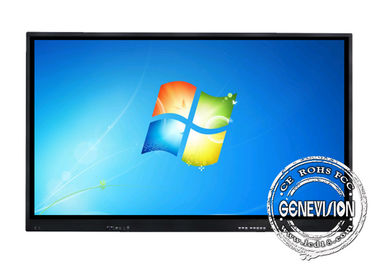 100-calowa sala konferencyjna Ultra HD 4K Anti Glare 450 Nits IR Interaktywny wyświetlacz z ekranem dotykowym