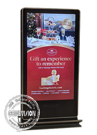 Dwustronny kiosk centrum handlowego Android Nano Film Ekran dotykowy z kamerą rozpoznającą twarz