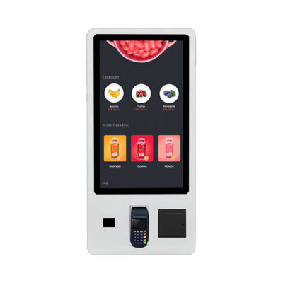 Stacja benzynowa 32-calowy samoobsługowy kiosk z wyświetlaczem LCD do akceptowania rachunków