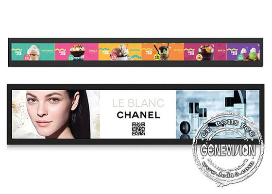 36,6-calowy rozciągnięty wyświetlacz LCD 700cd / M2 4G do montażu na ścianie z systemem Win 10