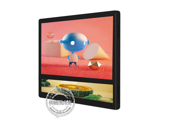 Ekran reklamowy windy z podwójnym wyświetlaczem LCD do montażu na ścianie