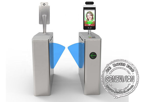 Ochrona prywatności 8-calowy ekran LCD Smart Pass Rozpoznawanie twarzy Android System kontroli dostępu do drzwi