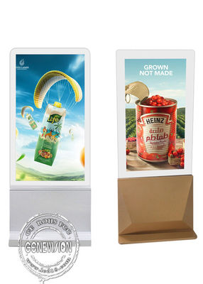 Android WiFi 43-calowy 55-calowy dwustronny kiosk OLED Digital Signage