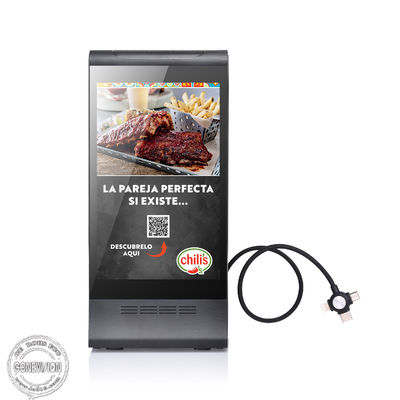 FCC 800x1280 Dwuekranowy odtwarzacz wideo LCD do reklam