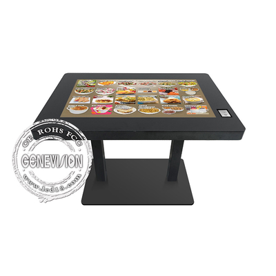 43-calowy interaktywny ekran dotykowy LCD WiFi Digital Signage ze skanerem