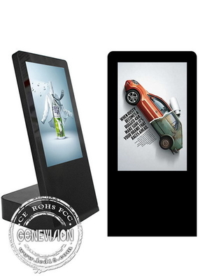 Pulpit 8-calowy pojedynczy odtwarzacz reklamowy LCD 1280x800 z baterią 20800mAh