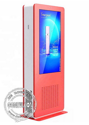 Dwustronny stojący kiosk WiFi LCD Digital Signage Certyfikat ROHS