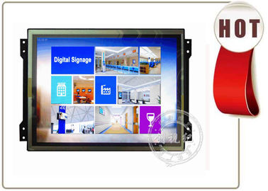 USB 2.0 Hdmi lub Vga Otwarty wyświetlacz LCD, 17-calowy bezramowy wyświetlacz TFT LCD