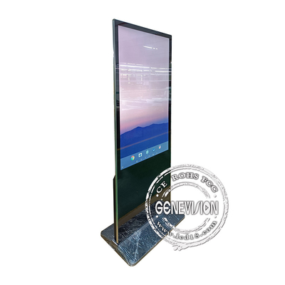 55 Cal RK 3399 Android 10.0 stojak podłogowy Wifi 1, zastosuj utwardzoną metalową powłokę, antystatyczną, zapobiegającą silnemu zakłóceniu magnetycznemu