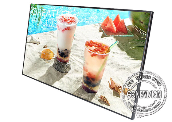 CCC 3,5 mm / 8 mm wąska ramka Digital Signage Ściana wideo dla restauracji